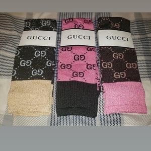 Multi color/Glitter Socks